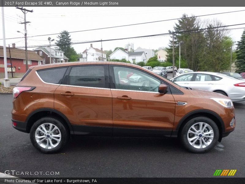 Canyon Ridge / Medium Light Stone 2017 Ford Escape SE 4WD