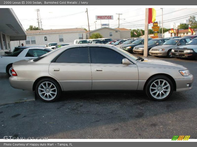 Burnished Gold Metallic / Ivory 2000 Lexus ES 300 Sedan