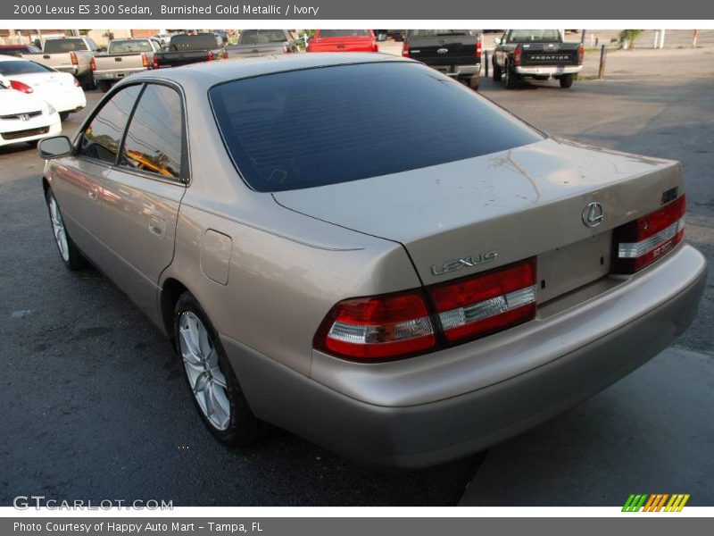 Burnished Gold Metallic / Ivory 2000 Lexus ES 300 Sedan