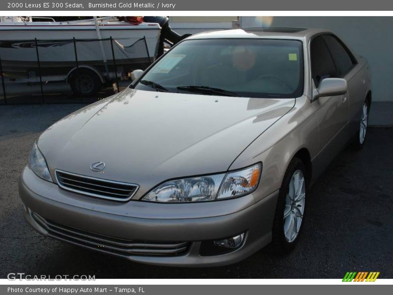 Burnished Gold Metallic / Ivory 2000 Lexus ES 300 Sedan