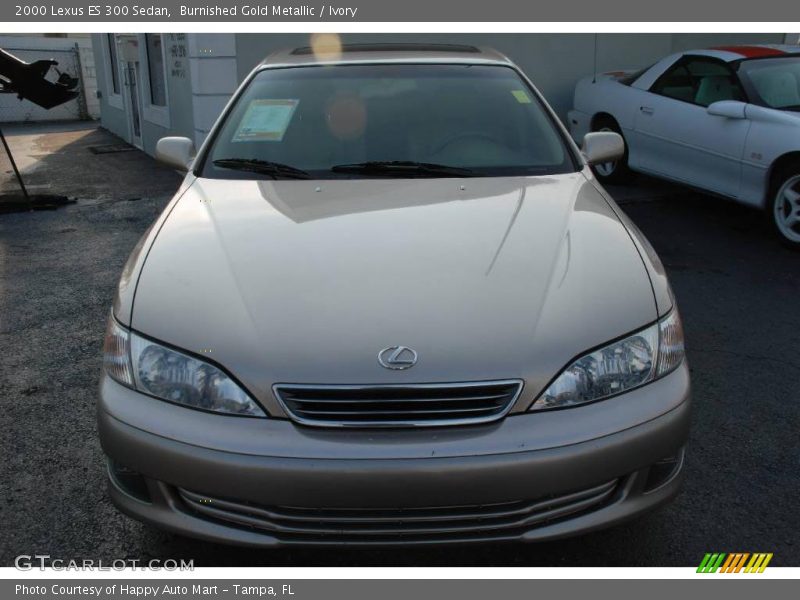 Burnished Gold Metallic / Ivory 2000 Lexus ES 300 Sedan