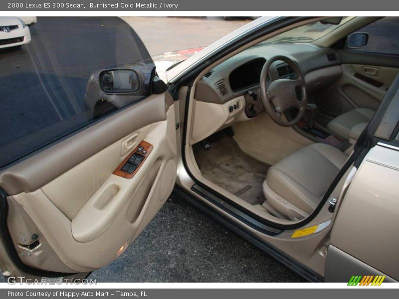 Burnished Gold Metallic / Ivory 2000 Lexus ES 300 Sedan