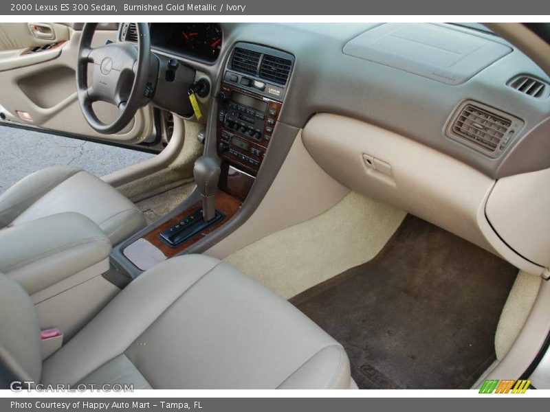 Burnished Gold Metallic / Ivory 2000 Lexus ES 300 Sedan
