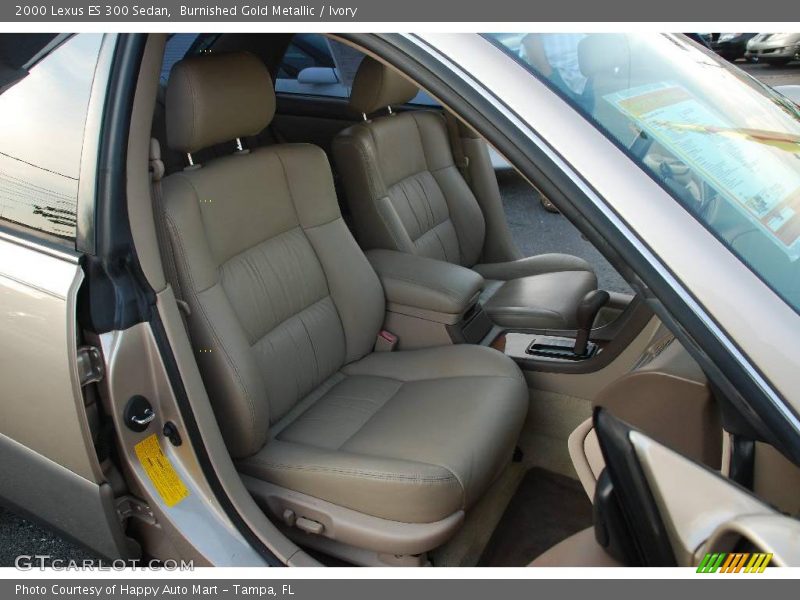 Burnished Gold Metallic / Ivory 2000 Lexus ES 300 Sedan