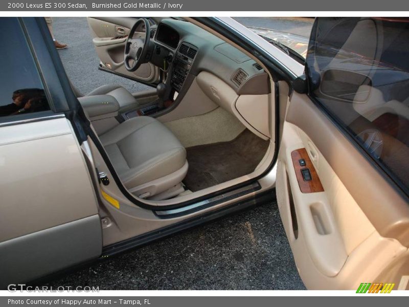 Burnished Gold Metallic / Ivory 2000 Lexus ES 300 Sedan