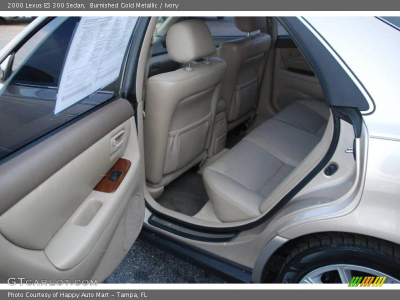 Burnished Gold Metallic / Ivory 2000 Lexus ES 300 Sedan