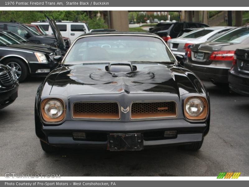 Starlite Black / Buckskin 1976 Pontiac Firebird Trans Am