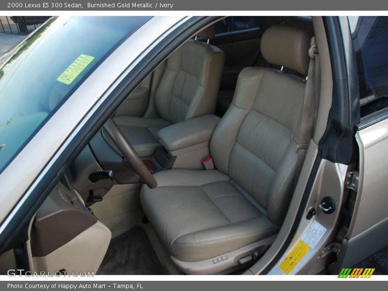 Burnished Gold Metallic / Ivory 2000 Lexus ES 300 Sedan