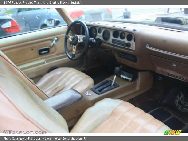 Front Seat of 1976 Firebird Trans Am