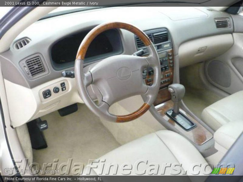 Cashmere Beige Metallic / Ivory 2001 Lexus ES 300