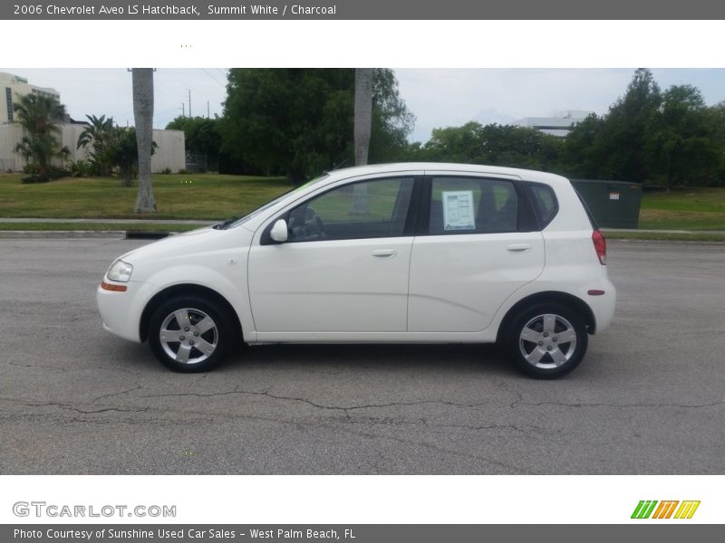 Summit White / Charcoal 2006 Chevrolet Aveo LS Hatchback
