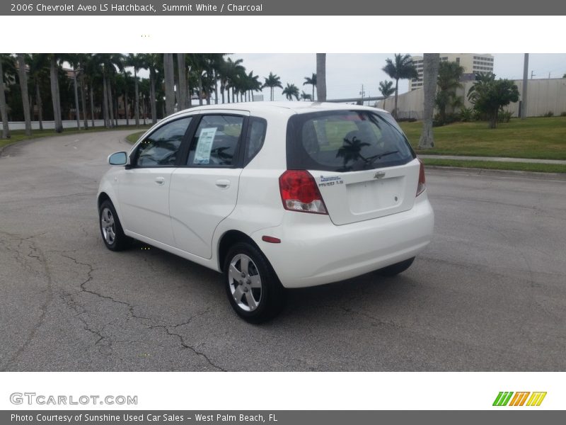 Summit White / Charcoal 2006 Chevrolet Aveo LS Hatchback