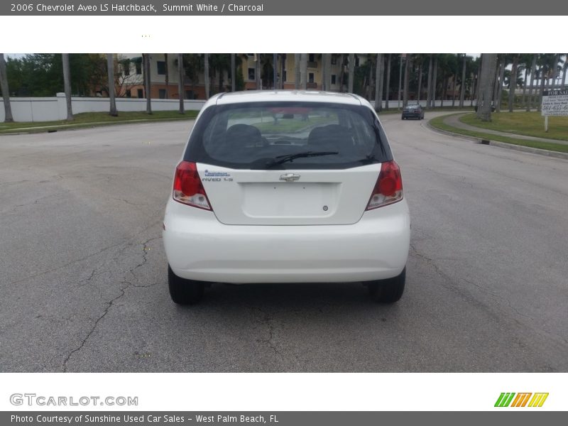 Summit White / Charcoal 2006 Chevrolet Aveo LS Hatchback