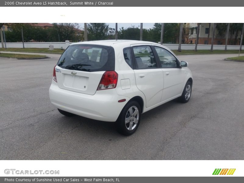 Summit White / Charcoal 2006 Chevrolet Aveo LS Hatchback