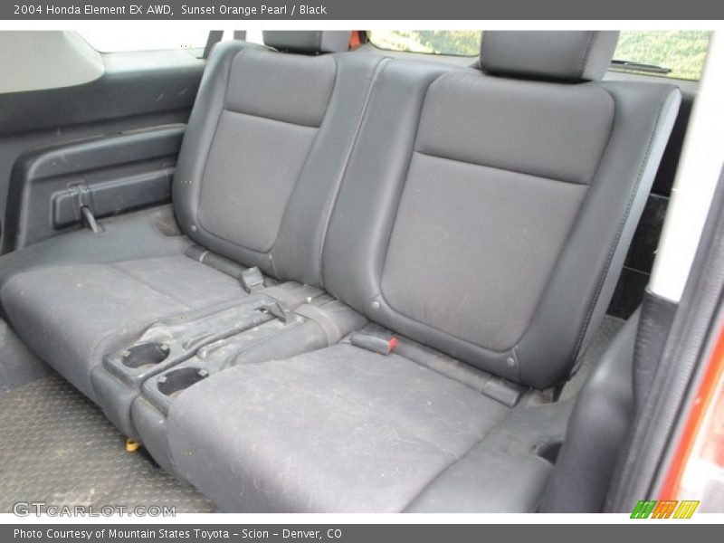 Sunset Orange Pearl / Black 2004 Honda Element EX AWD