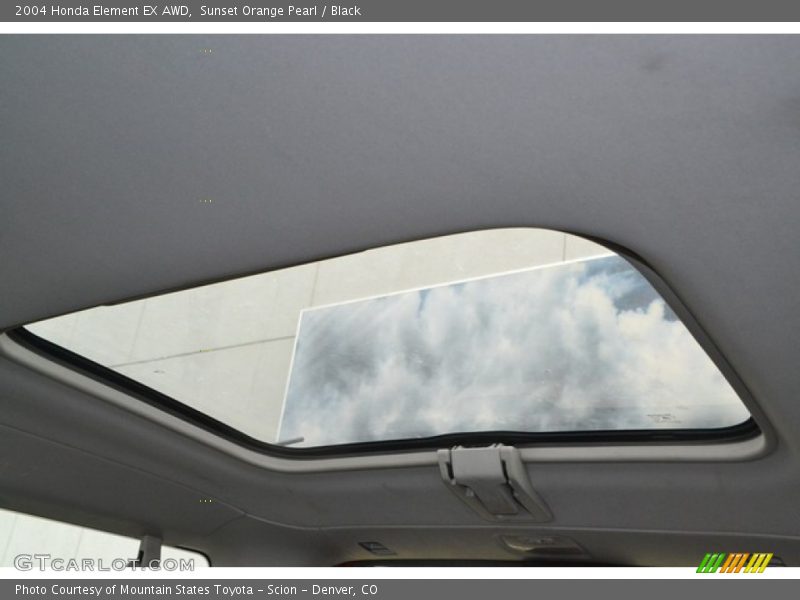 Sunset Orange Pearl / Black 2004 Honda Element EX AWD