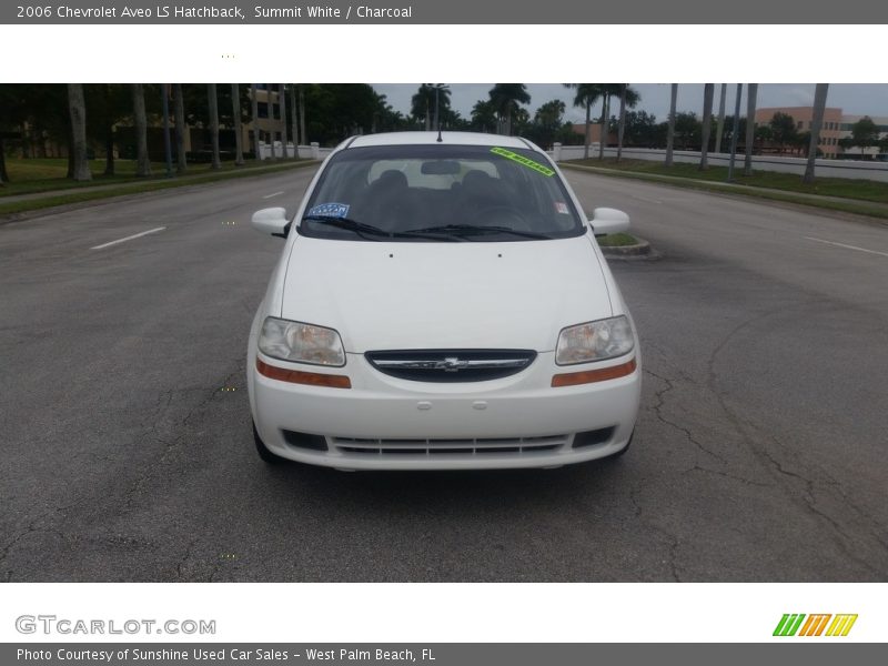 Summit White / Charcoal 2006 Chevrolet Aveo LS Hatchback