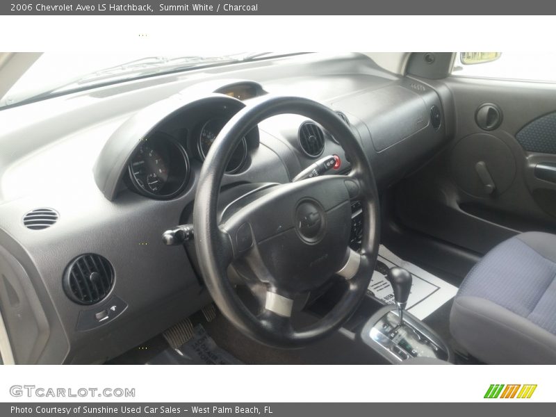 Summit White / Charcoal 2006 Chevrolet Aveo LS Hatchback