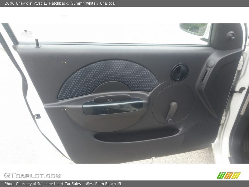 Summit White / Charcoal 2006 Chevrolet Aveo LS Hatchback