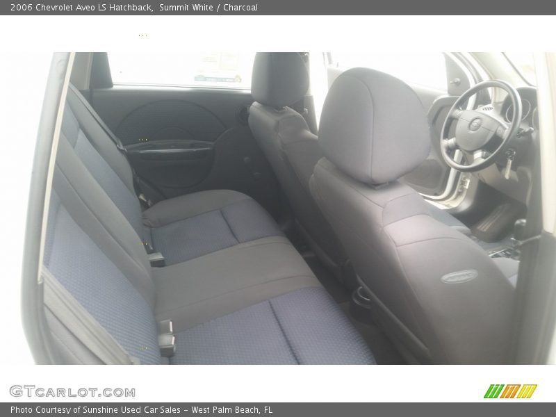 Summit White / Charcoal 2006 Chevrolet Aveo LS Hatchback