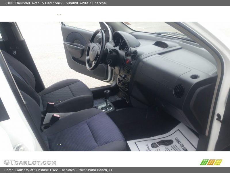 Summit White / Charcoal 2006 Chevrolet Aveo LS Hatchback