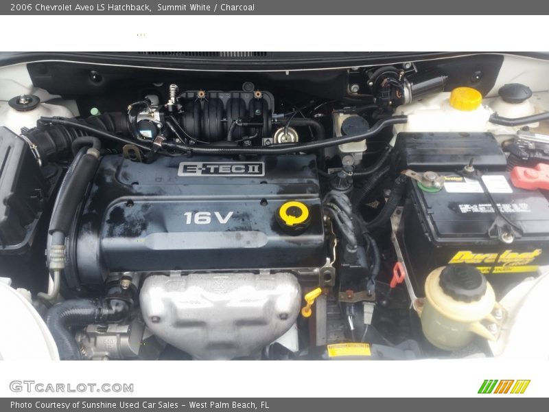 Summit White / Charcoal 2006 Chevrolet Aveo LS Hatchback