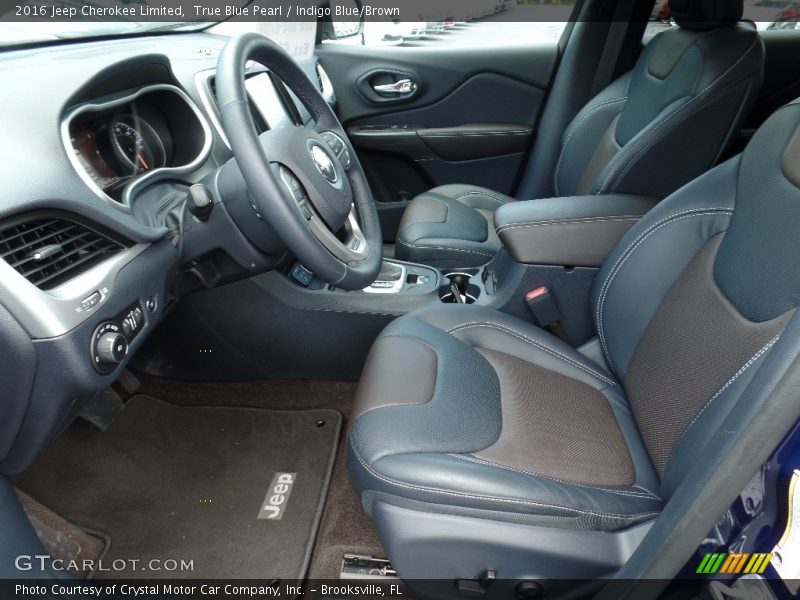  2016 Cherokee Limited Indigo Blue/Brown Interior