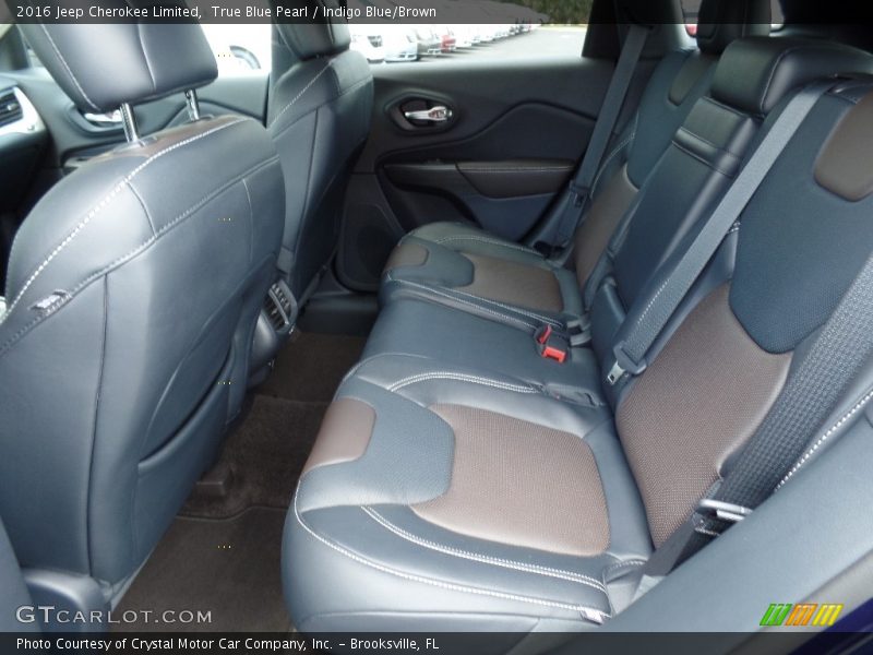 Rear Seat of 2016 Cherokee Limited