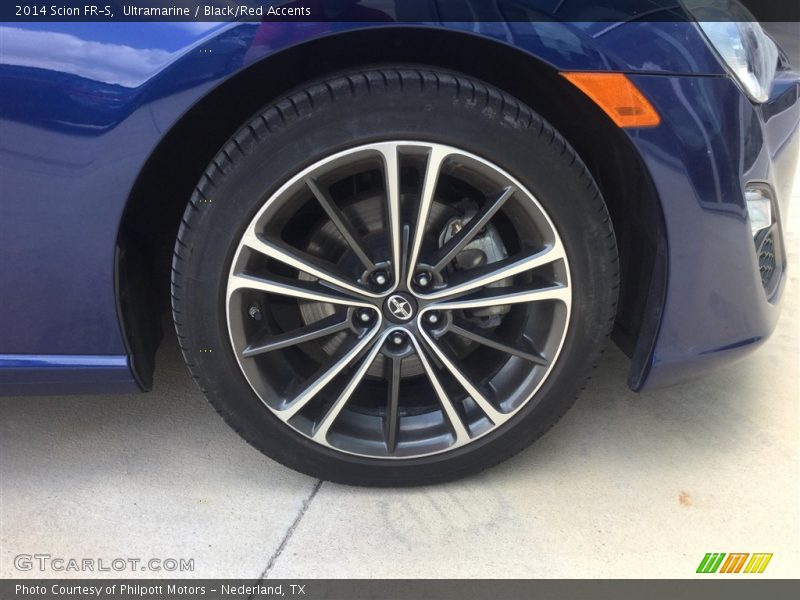 Ultramarine / Black/Red Accents 2014 Scion FR-S