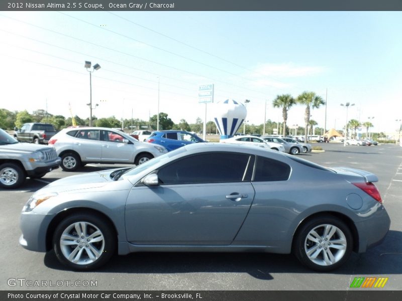 Ocean Gray / Charcoal 2012 Nissan Altima 2.5 S Coupe