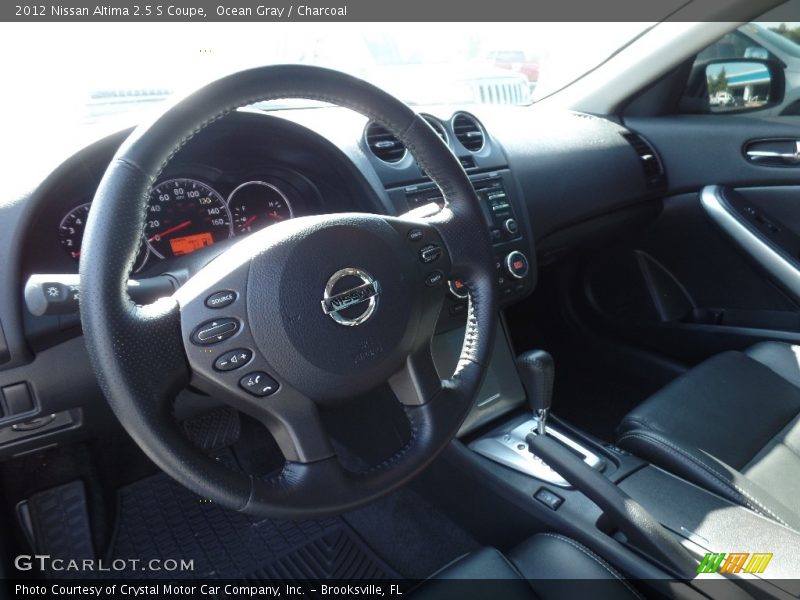 Ocean Gray / Charcoal 2012 Nissan Altima 2.5 S Coupe