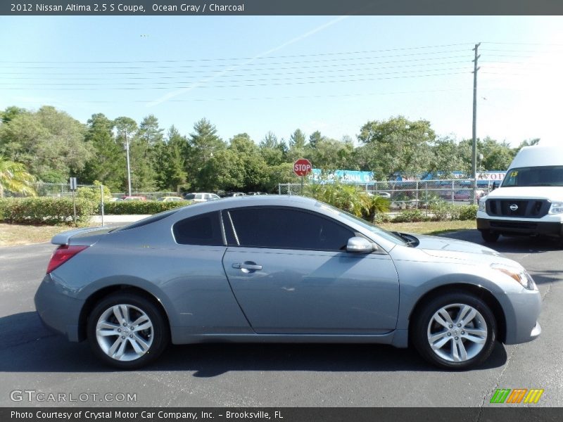 Ocean Gray / Charcoal 2012 Nissan Altima 2.5 S Coupe