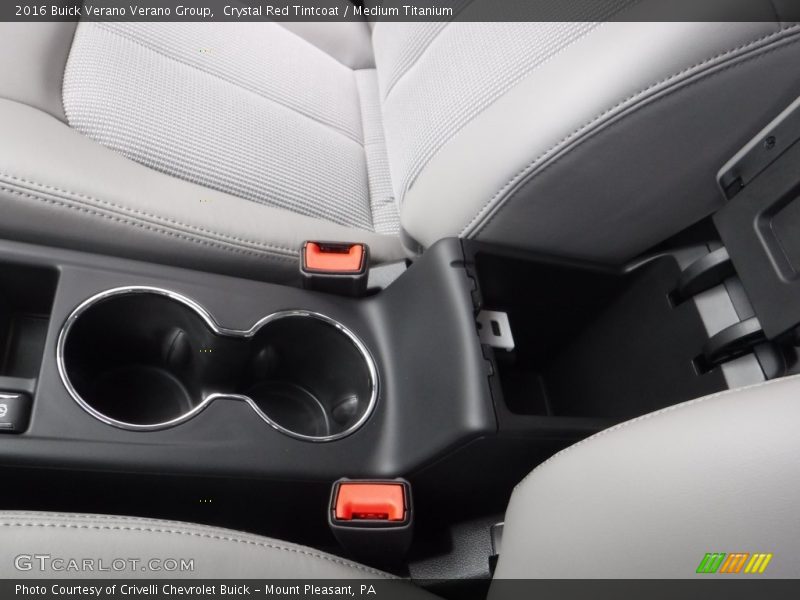 Crystal Red Tintcoat / Medium Titanium 2016 Buick Verano Verano Group