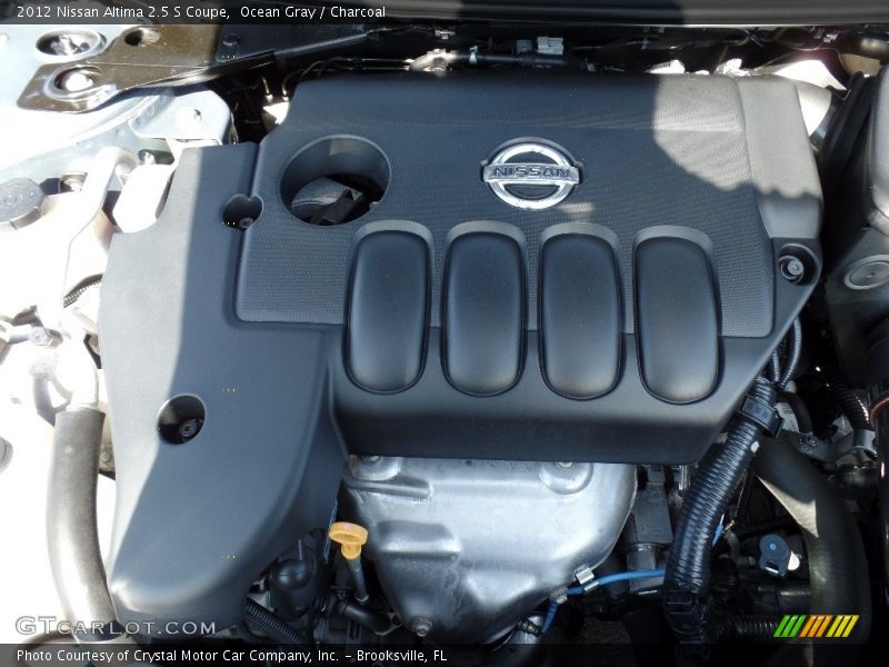 Ocean Gray / Charcoal 2012 Nissan Altima 2.5 S Coupe