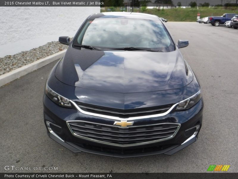 Blue Velvet Metallic / Jet Black 2016 Chevrolet Malibu LT