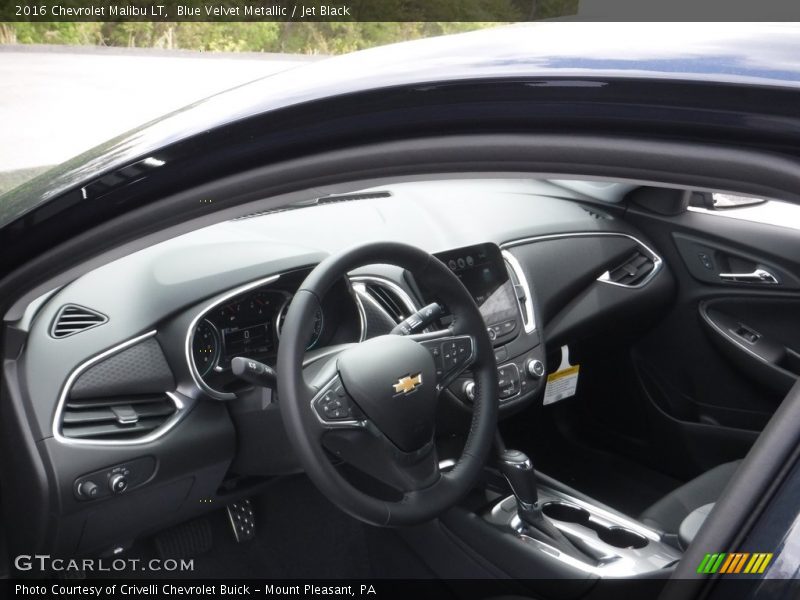 Blue Velvet Metallic / Jet Black 2016 Chevrolet Malibu LT