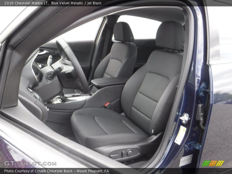 Blue Velvet Metallic / Jet Black 2016 Chevrolet Malibu LT