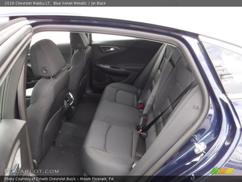 Blue Velvet Metallic / Jet Black 2016 Chevrolet Malibu LT