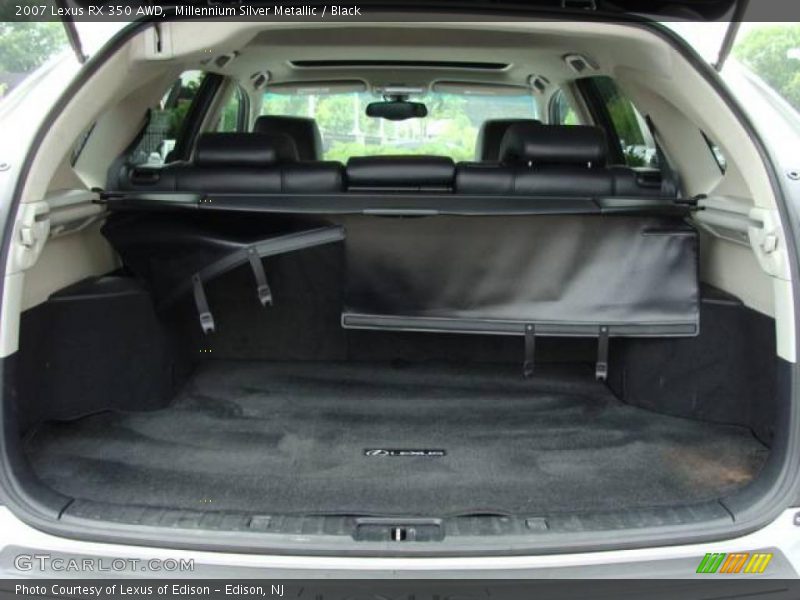 Millennium Silver Metallic / Black 2007 Lexus RX 350 AWD