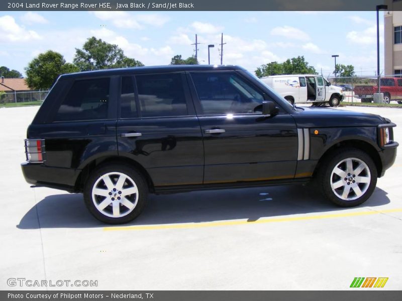 Java Black / Sand/Jet Black 2004 Land Rover Range Rover HSE