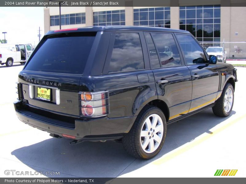 Java Black / Sand/Jet Black 2004 Land Rover Range Rover HSE