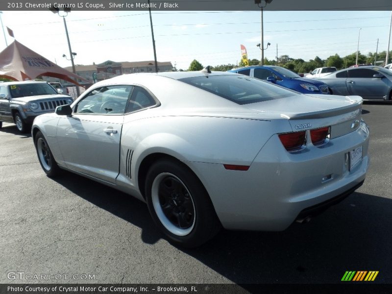 Silver Ice Metallic / Black 2013 Chevrolet Camaro LS Coupe