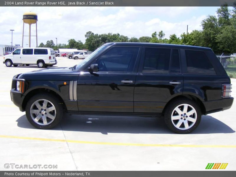 Java Black / Sand/Jet Black 2004 Land Rover Range Rover HSE
