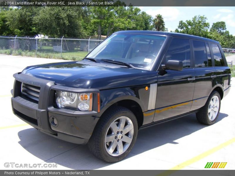 Java Black / Sand/Jet Black 2004 Land Rover Range Rover HSE