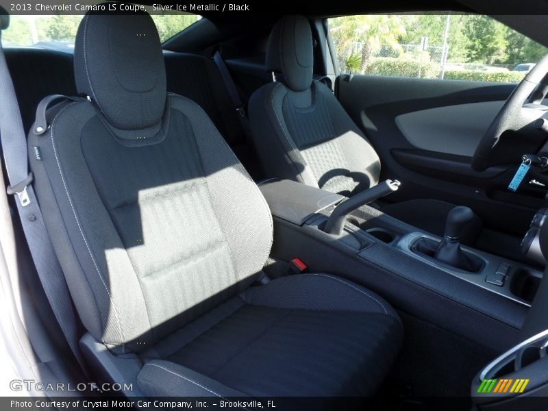 Silver Ice Metallic / Black 2013 Chevrolet Camaro LS Coupe