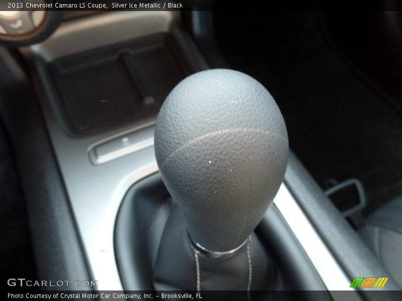 Silver Ice Metallic / Black 2013 Chevrolet Camaro LS Coupe