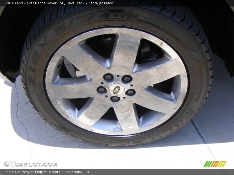 Java Black / Sand/Jet Black 2004 Land Rover Range Rover HSE