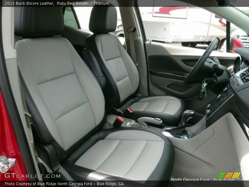 Ruby Red Metallic / Titanium 2013 Buick Encore Leather