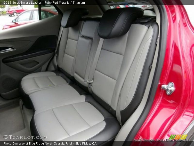 Ruby Red Metallic / Titanium 2013 Buick Encore Leather