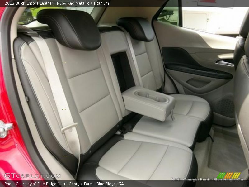 Ruby Red Metallic / Titanium 2013 Buick Encore Leather